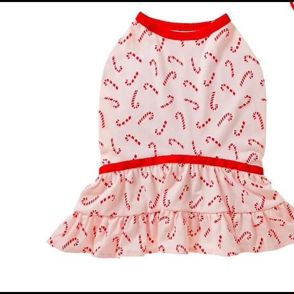 Merry & Bright | Dog | Nwt Xs M Dog Christmas Candy Cane Canes Dress  Clothing Merry Bright Petsmart | Poshmark